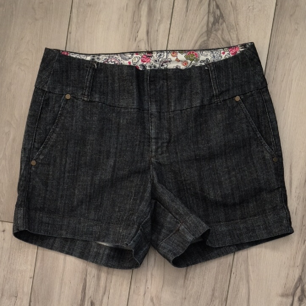 Women's Dark Denim Shorts